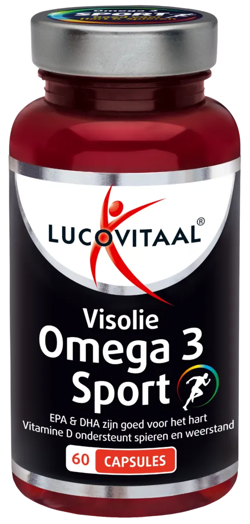 Lucovitaal Visolie Omega 3 Sport (60 capsules)