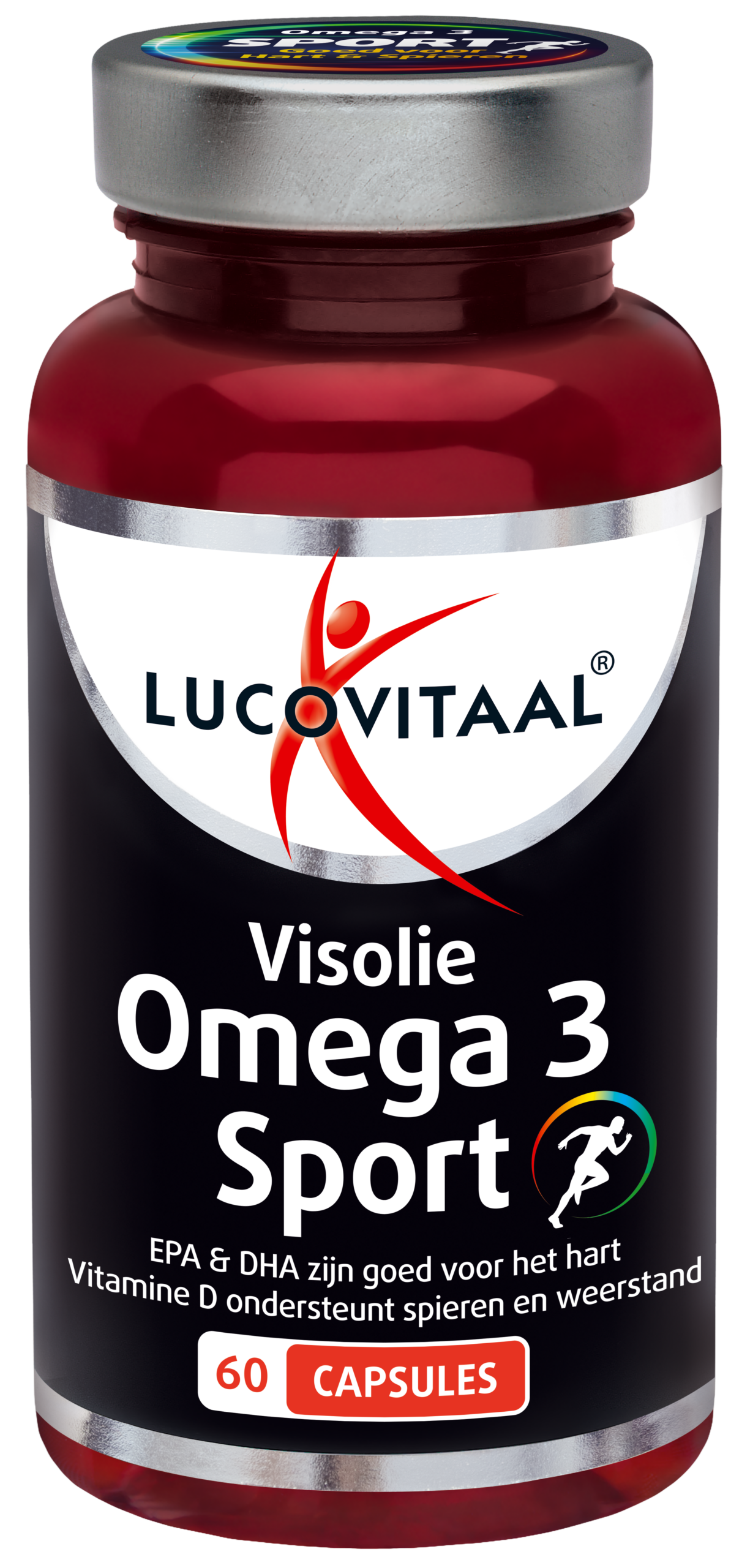 Lucovitaal Visolie Omega 3 Sport (60 capsules)