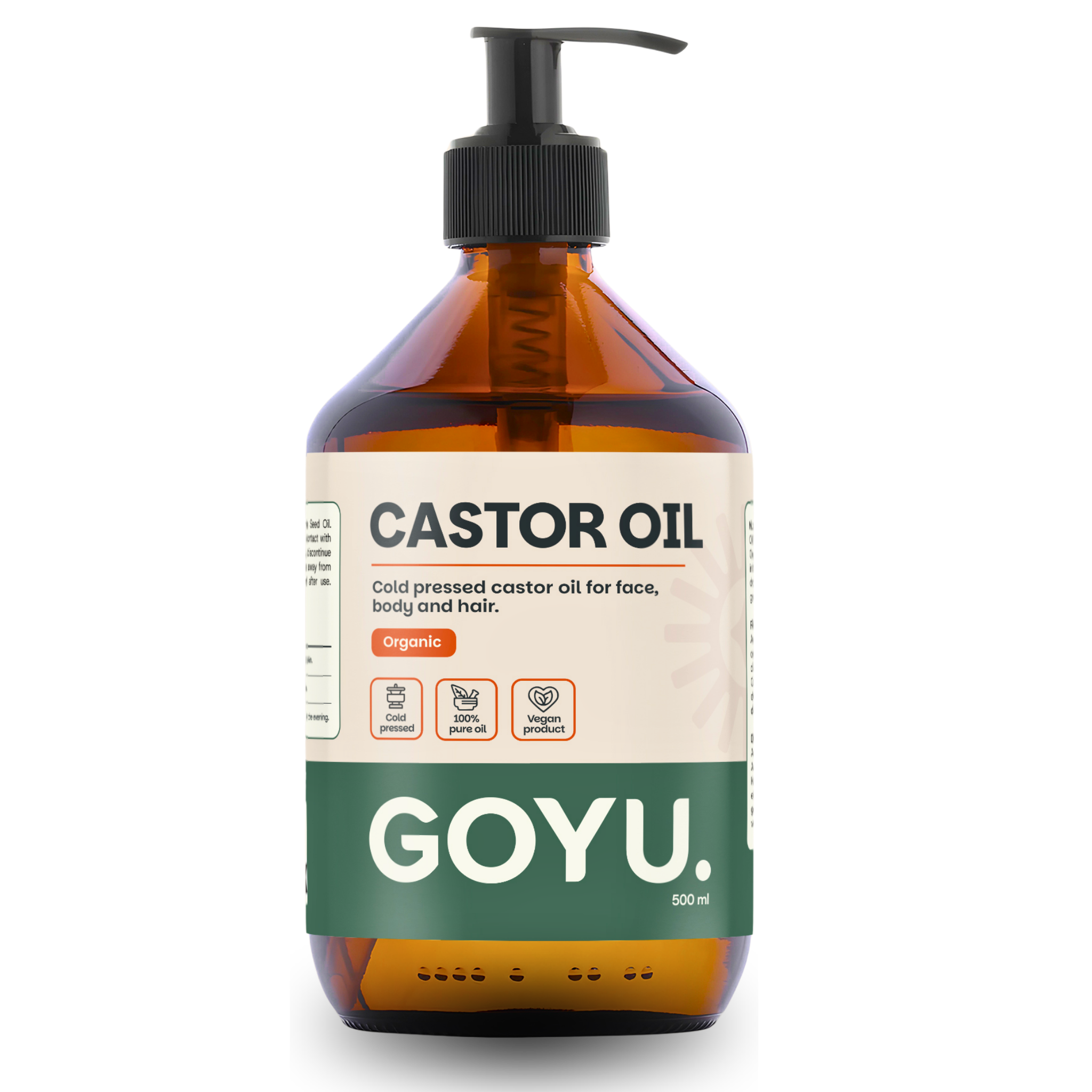 Goyu Arganolie – 100% Pure Biologische Argan Olie (500 ml)