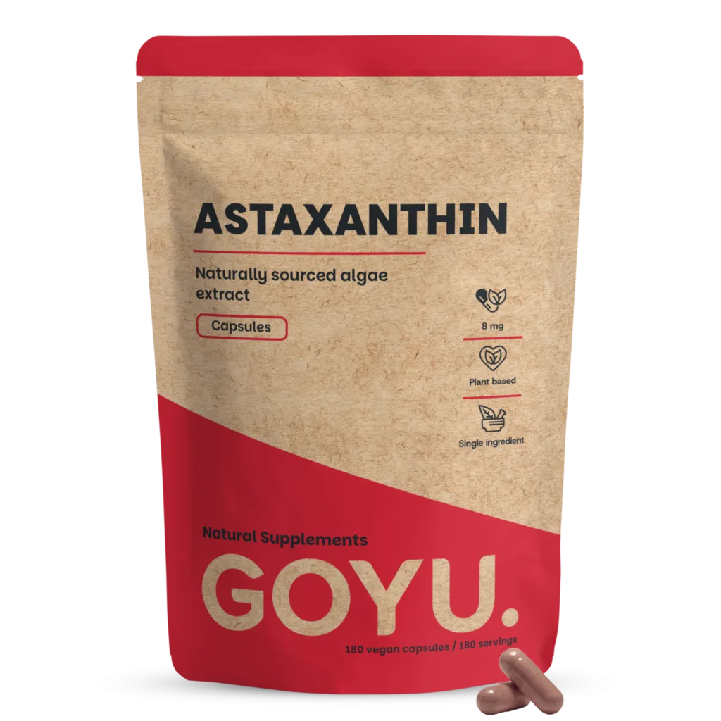 Goyu Astaxanthine Capsules – Uit Microalg (60 capsules)