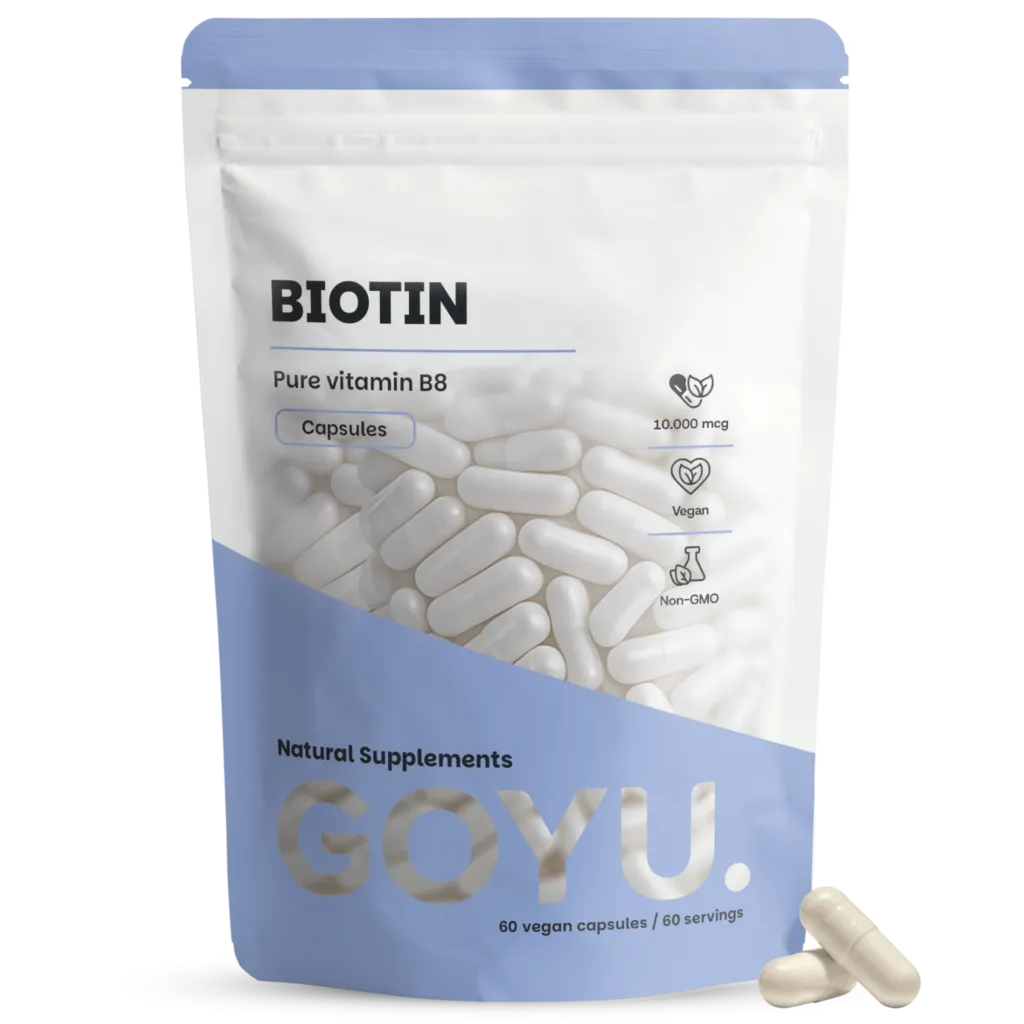 Goyu Biotine (vitamine B8) Capsules 10.000 mcg (60 capsules)