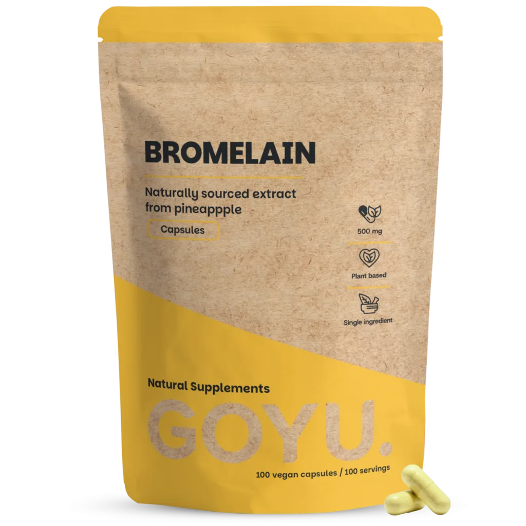 Goyu Bromelaïne Capsules – Ananasextract (60 capsules)