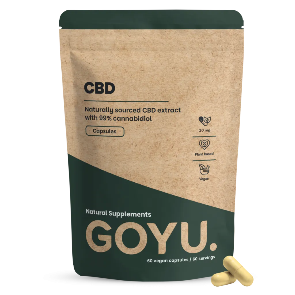 Goyu CBD Olie Capsules – 60 Capsules – Vegan & Lab Getest (60 capsules)