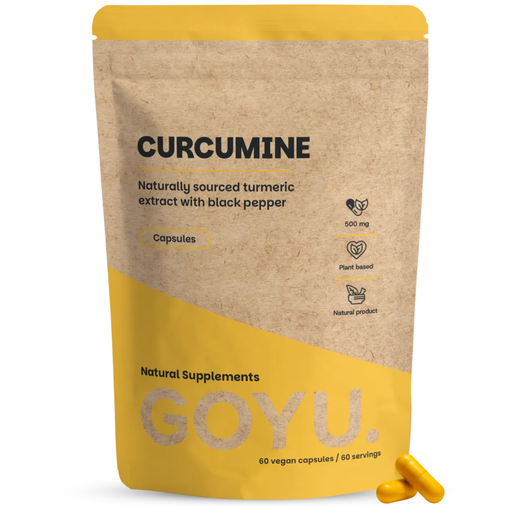 Goyu Curcumine 95% Extract Capsules met Piperine – 60 Capsules (60 capsules)