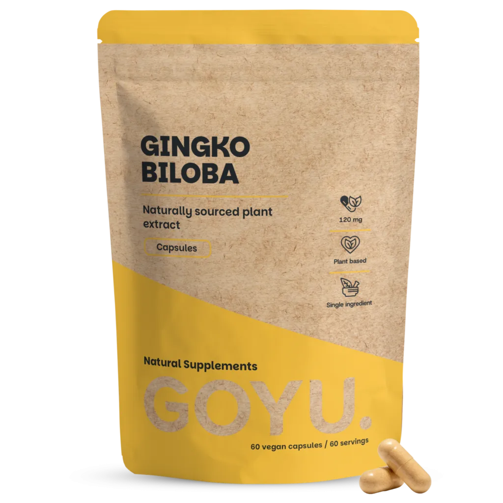 Goyu Ginkgo Biloba Capsules - 60 Capsules - Gestandaardiseerd Extract (60 capsules)