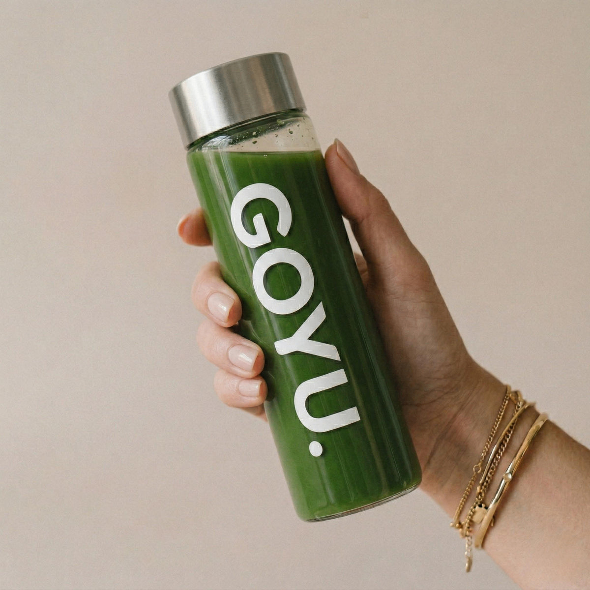 Goyu Glazen Drinkfles - Lekvrij & Duurzaam (500 ml)