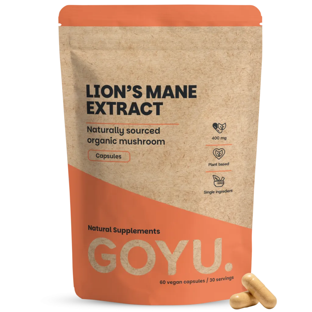 Goyu Lion's Mane Extract Capsules - 60 Capsules (60 capsules)