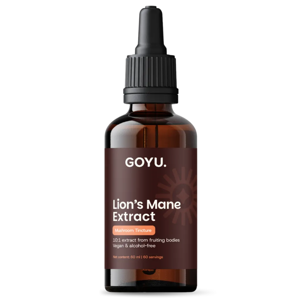 Goyu Lion's Mane Tinctuur 10:1 Extract (60 ml)