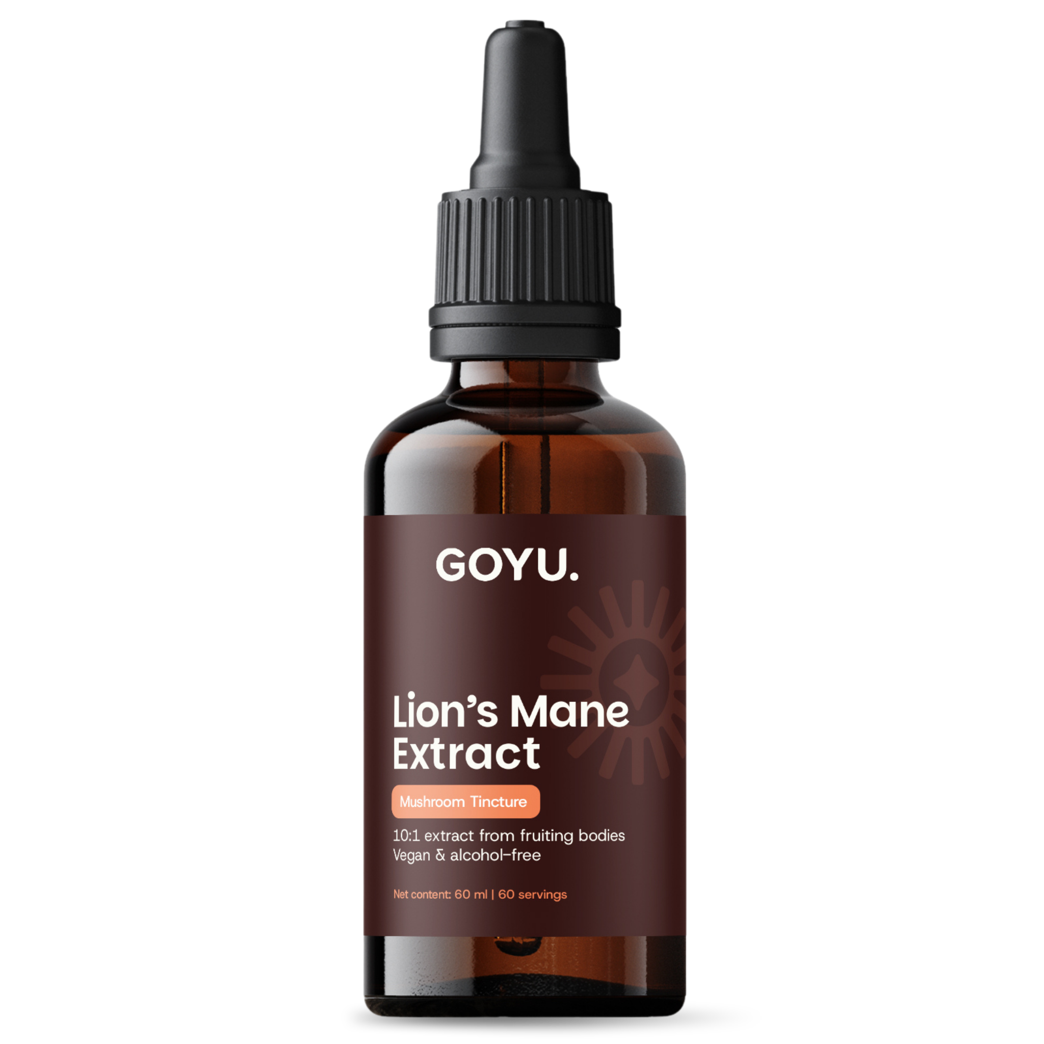 Goyu Lion's Mane Tinctuur 10:1 Extract (60 ml)