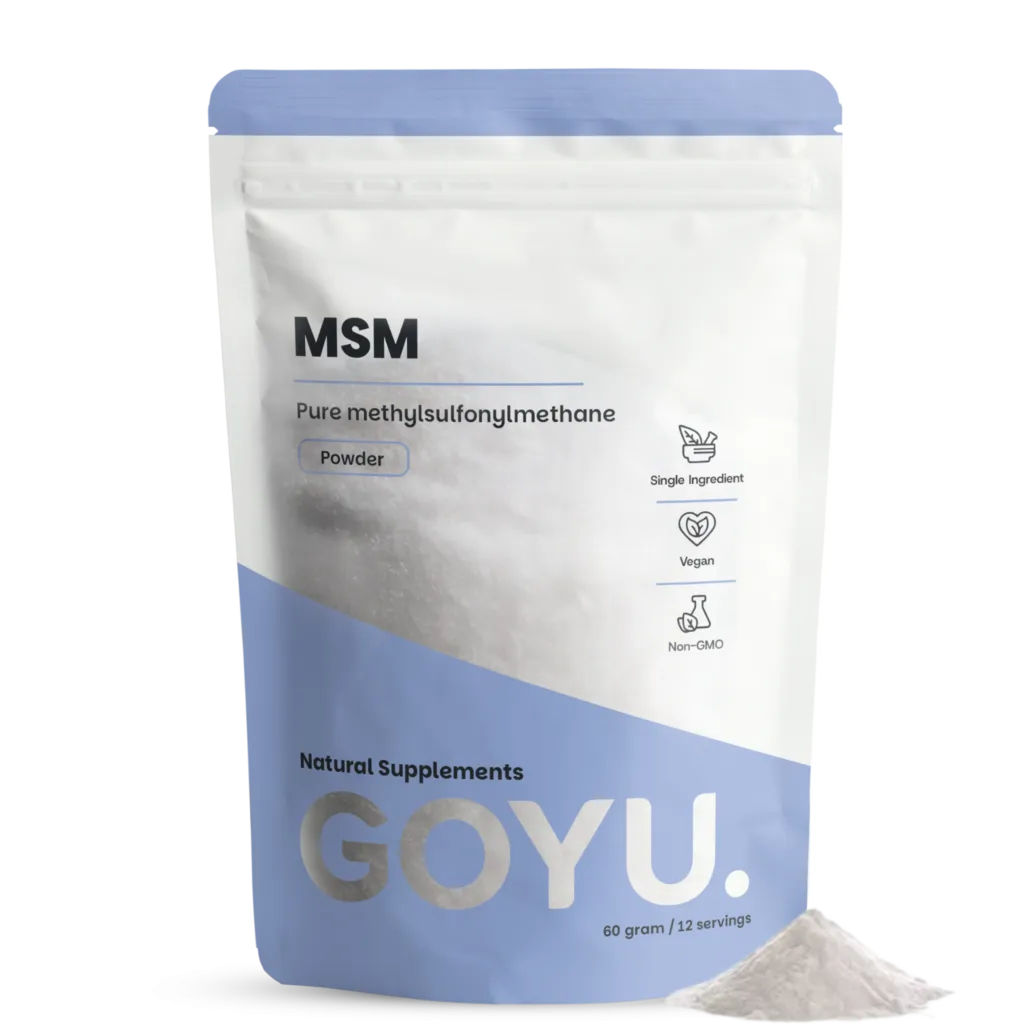 Goyu MSM Poeder (methylsulfonylmethaan) (60 gram)