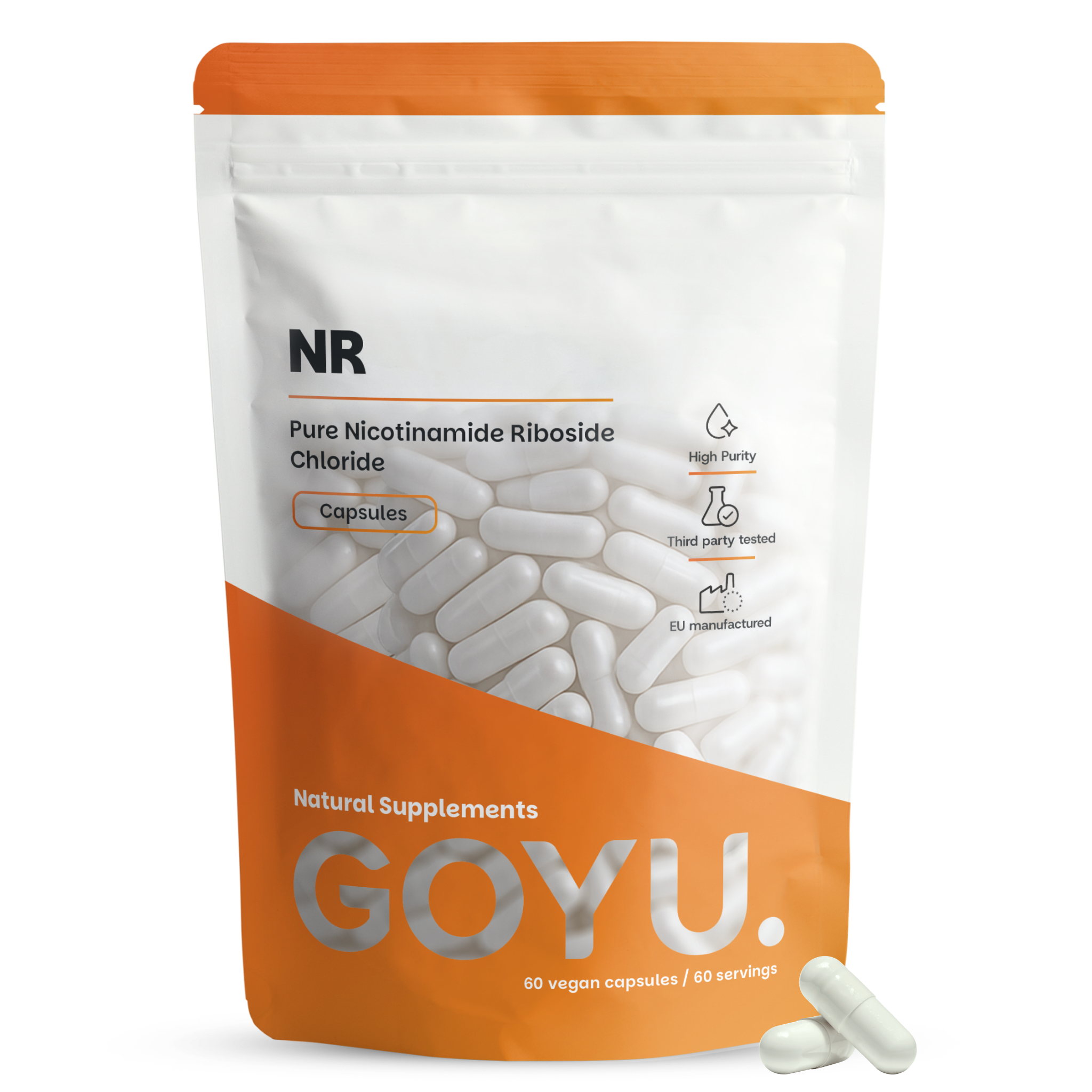 Goyu Nr (nicotinamide Riboside) Capsules – 60 Capsules (60 capsules)