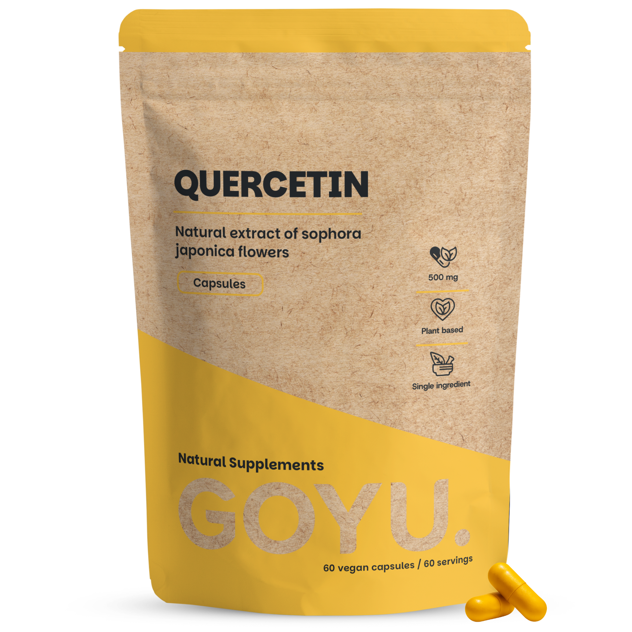Goyu Quercetine Capsules – 60 Capsules (60 capsules)