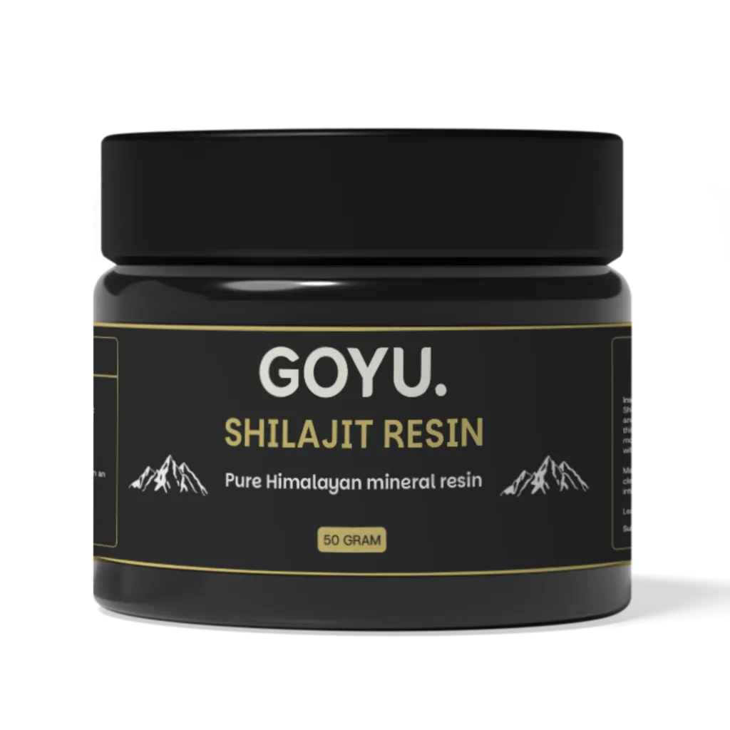 Goyu Shilajit Resin - Himalaya Mumijo - Inclusief Doseerlepeltje (50 gram)