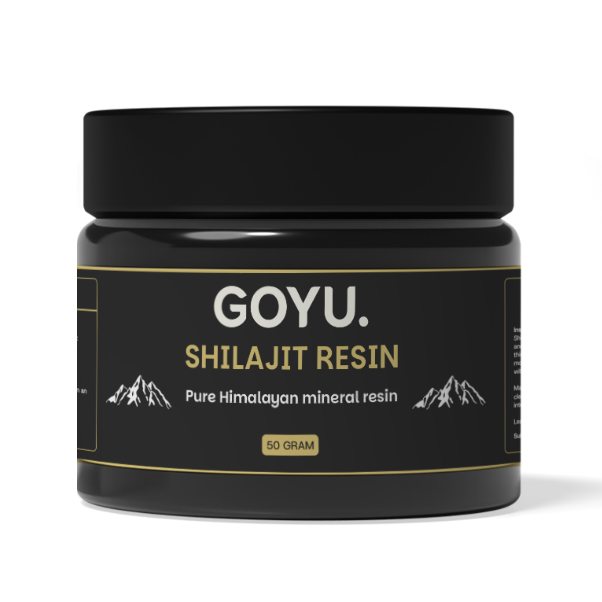 Goyu Shilajit Resin - Himalaya Mumijo - Inclusief Doseerlepeltje (50 gram)
