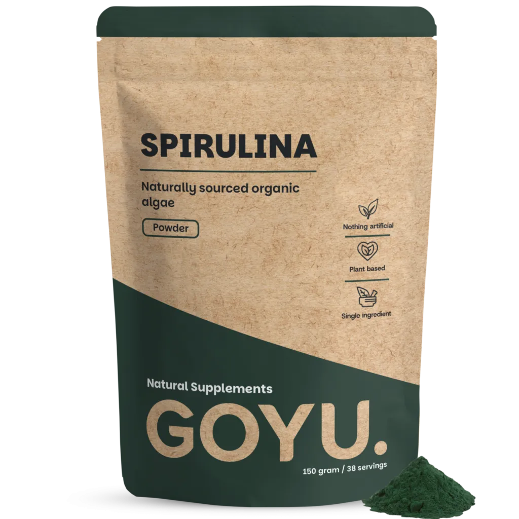 Goyu Spirulina Poeder Biologisch - Arthrospira Platensis (150 gram)