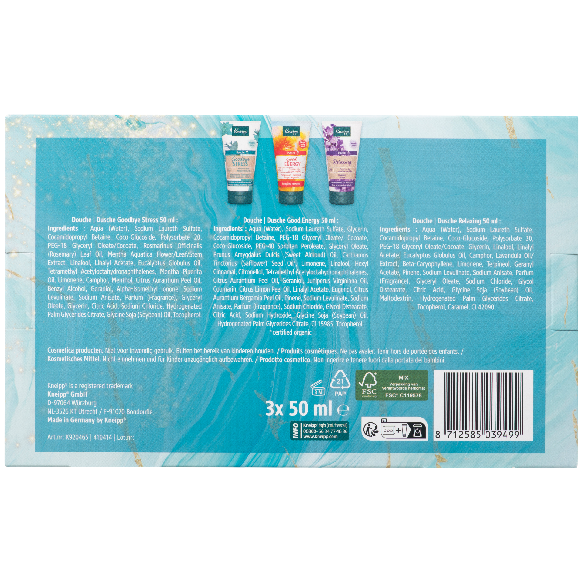 Kneipp Giftset Shower Moments (1 set)