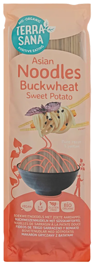 Terrasana Koreaanse Zoete Aardappel Noodles (250 gr)
