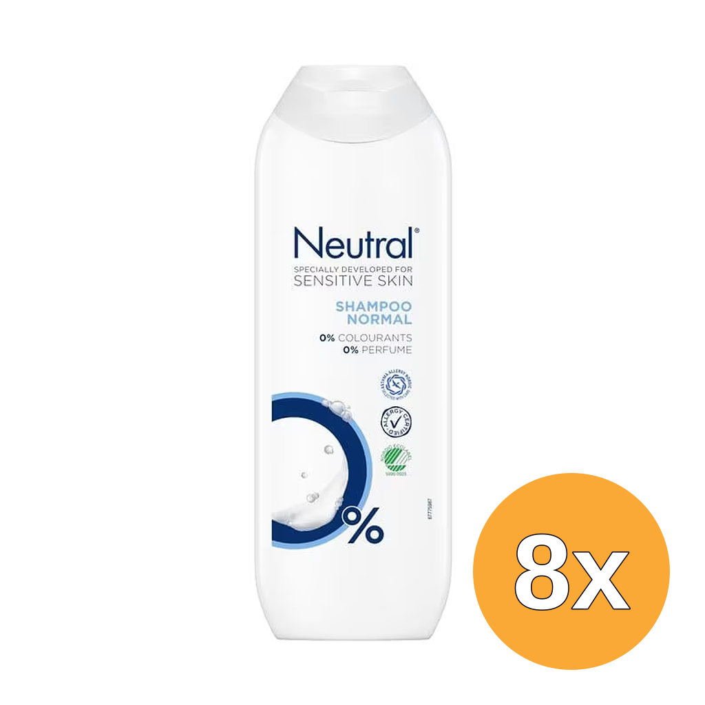 8x Neutral Shampoo Normaal (250 ml)