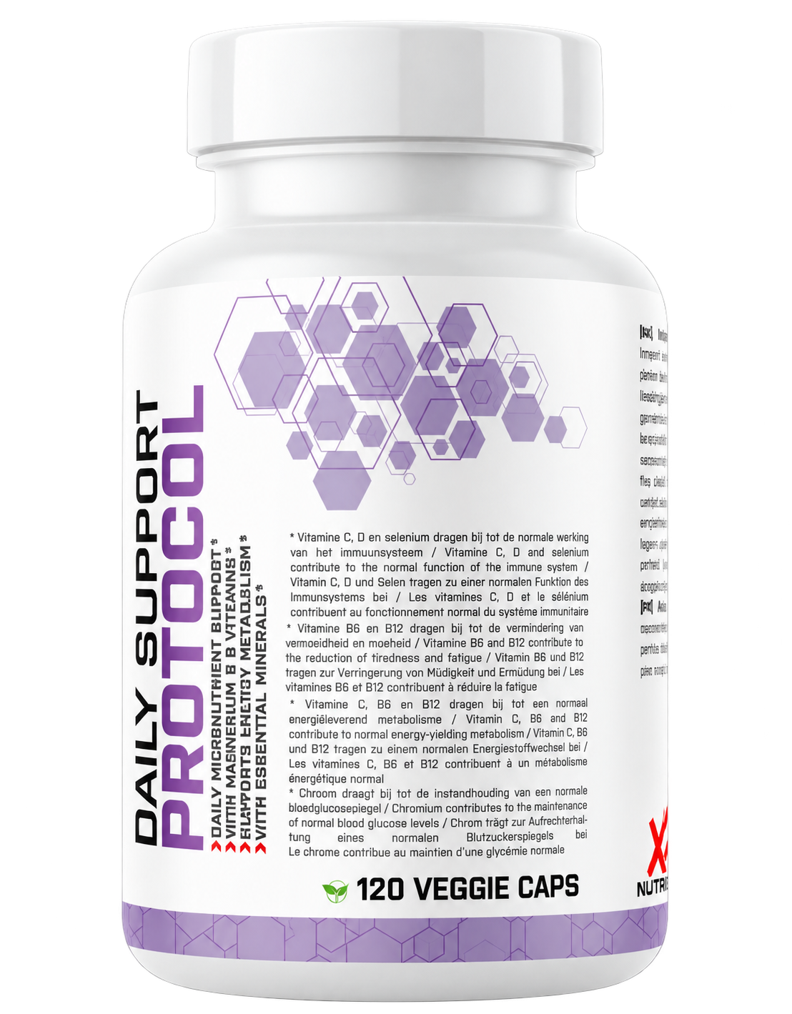 XXL Nutrition Glp-1 Daily Support Protocol (120 vega capsules)