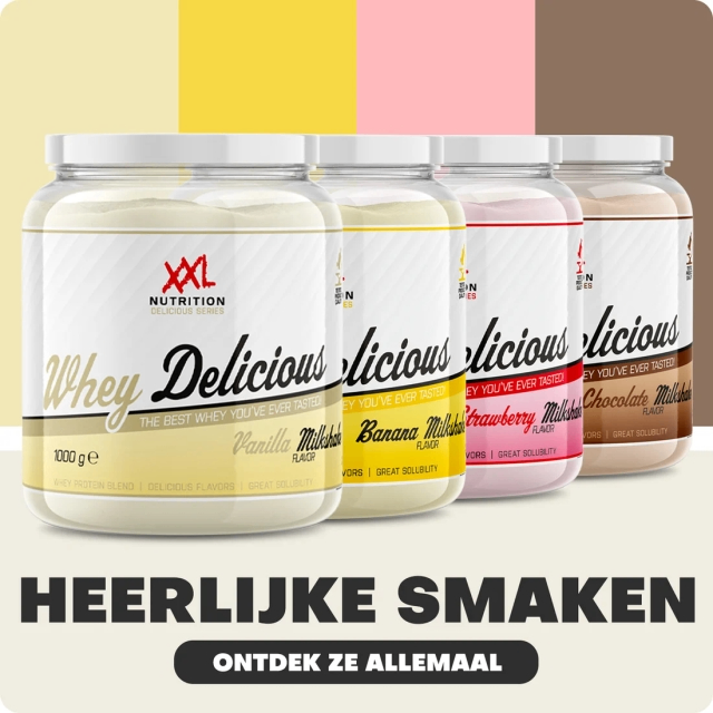 XXL Nutrition Whey Delicious Milkshake - Vanille (1000 gr)