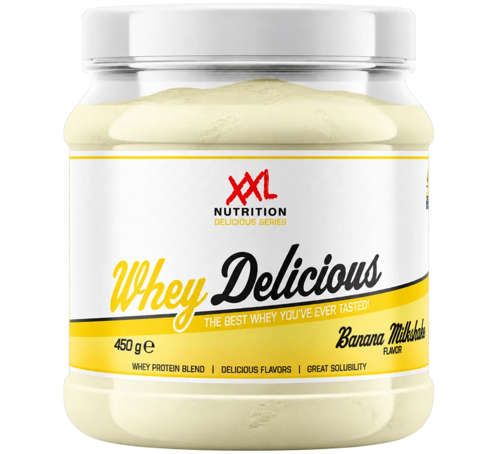 XXL Nutrition Whey Delicious Milkshake - Banaan (450 gr)