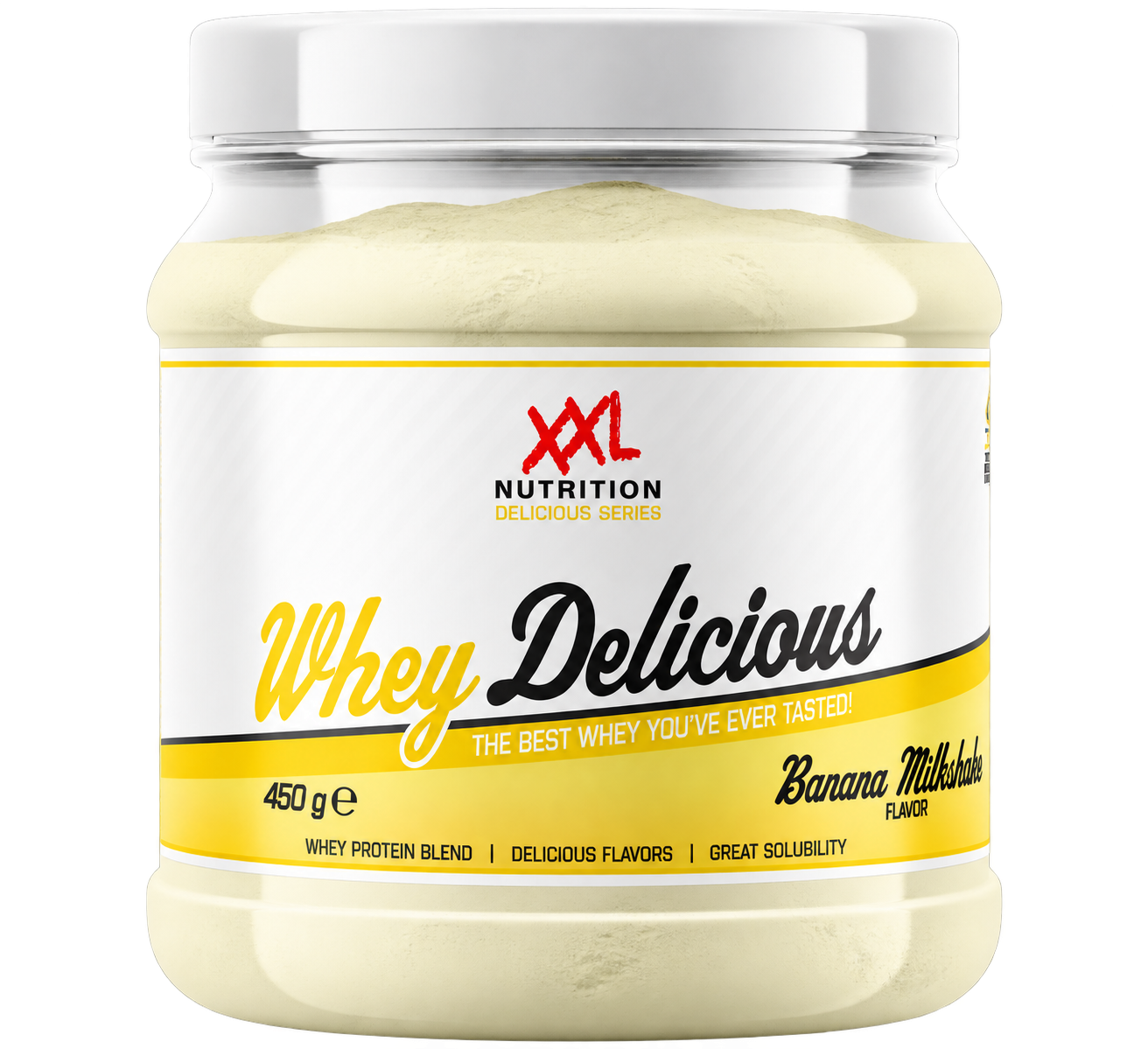 XXL Nutrition Whey Delicious Milkshake - Banaan (450 gr)