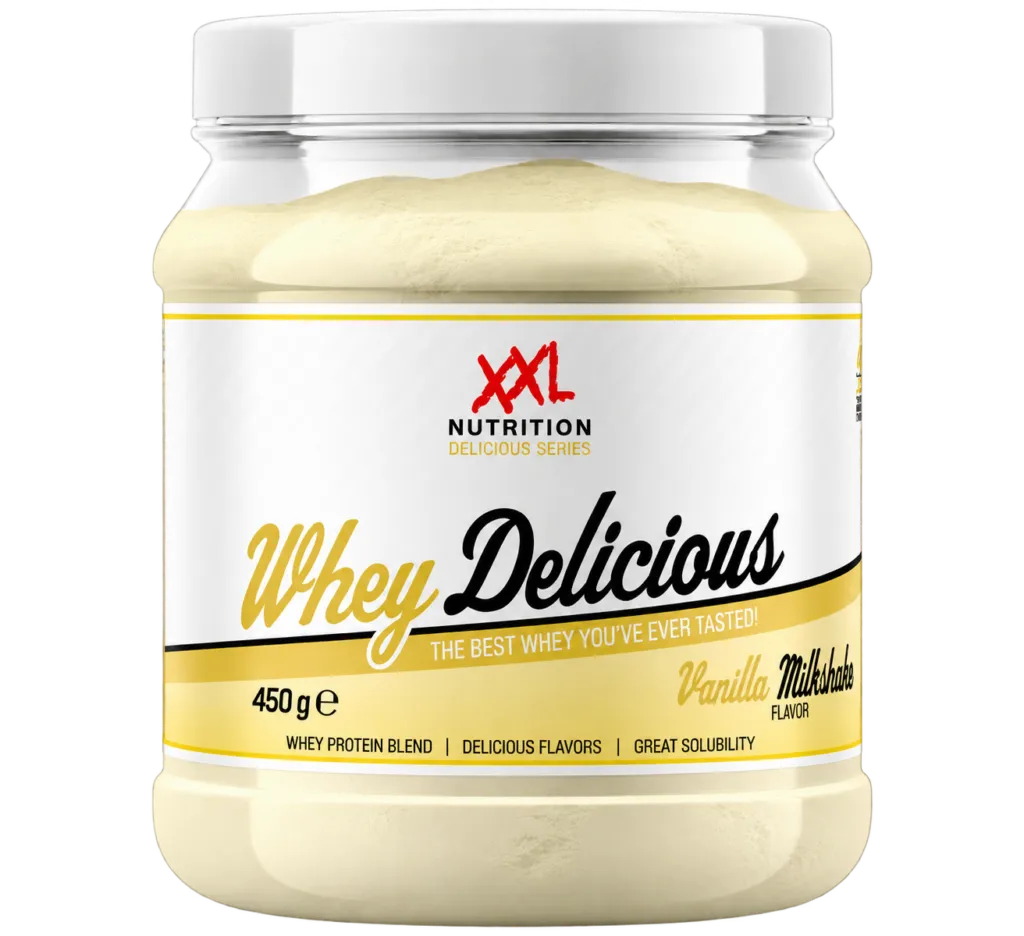 XXL Nutrition Whey Delicious Milkshake - Vanille (450 gr)