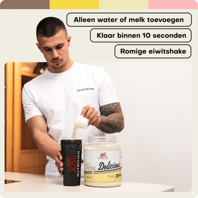 XXL Nutrition Whey Delicious Milkshake - Vanille (450 gr) - image 3
