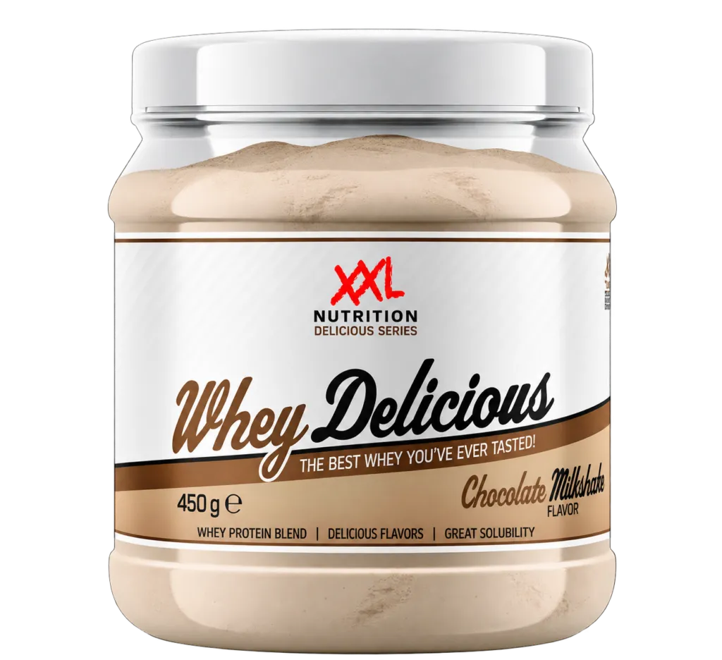 XXL Nutrition Whey Delicious Milkshake - Chocolade (450 gr)