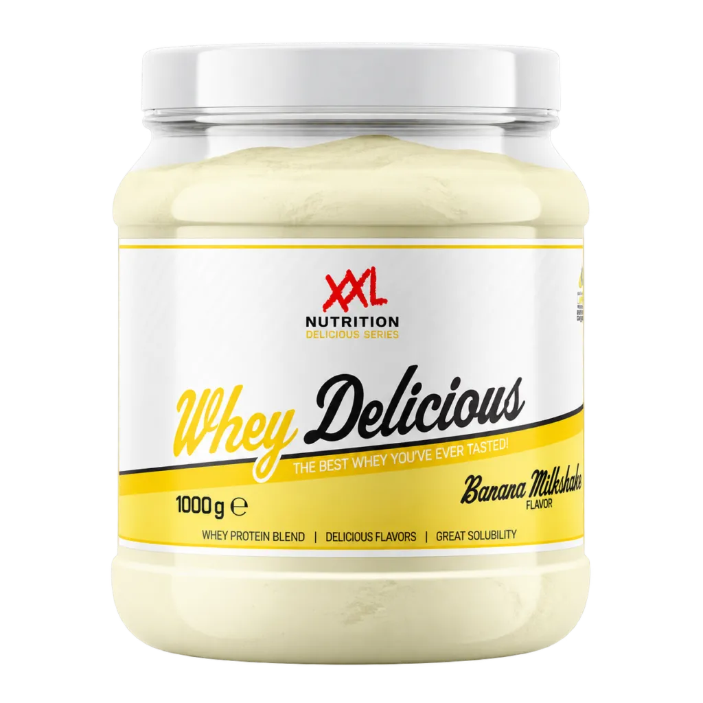 XXL Nutrition Whey Delicious Milkshake - Banaan (1000 gr)