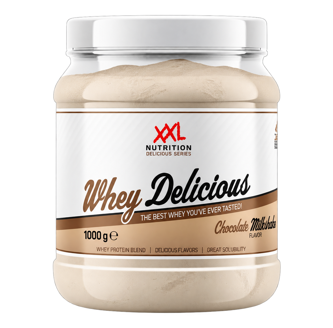 XXL Nutrition Whey Delicious Milkshake - Chocolade (1000 gr)