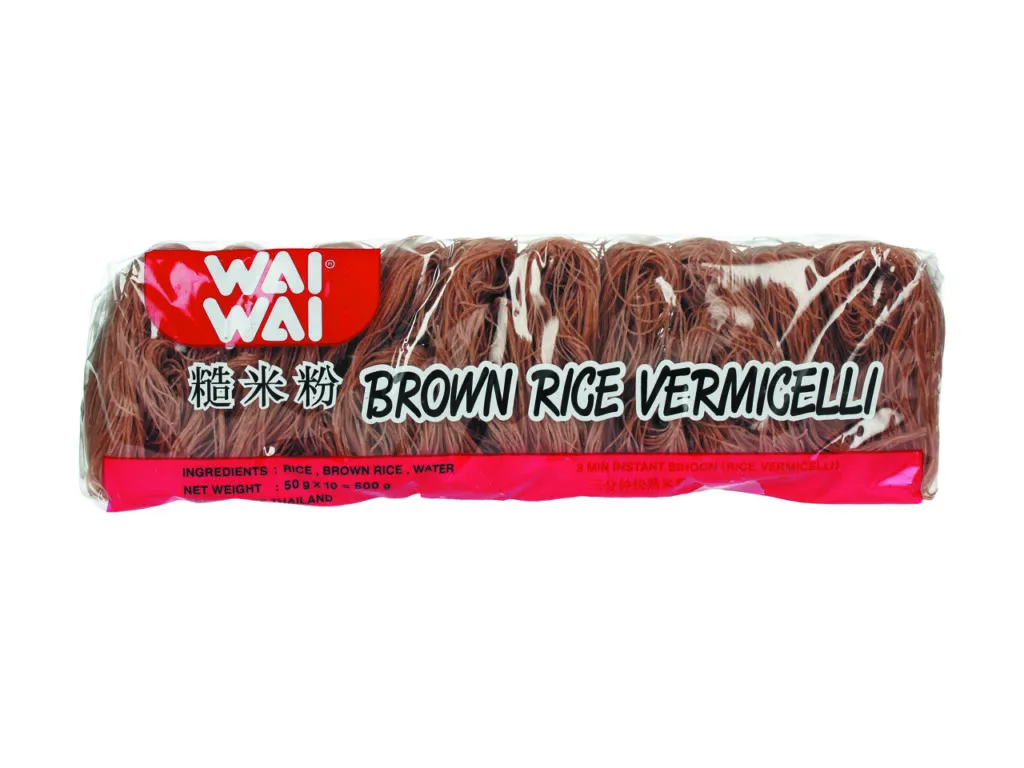 Wai Wai Bruine Rijstvermicelli (500 gr)