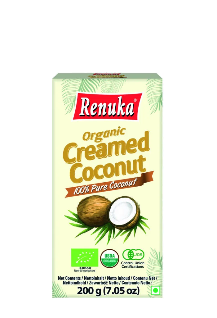 Renuka Biologische Kokoscrème (200 gr)