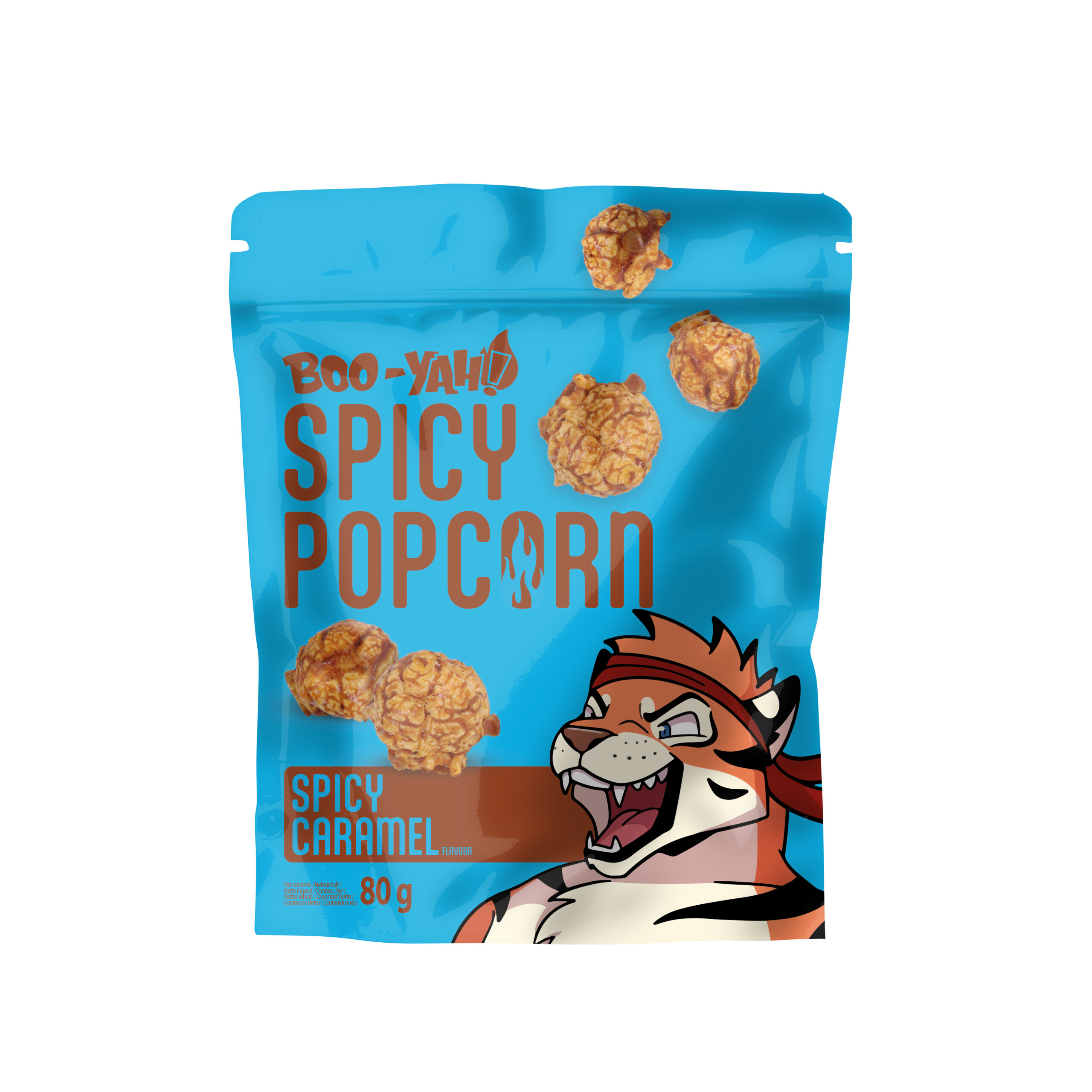 Boo-yah Popcorn Spicy Karamel (80 gr)