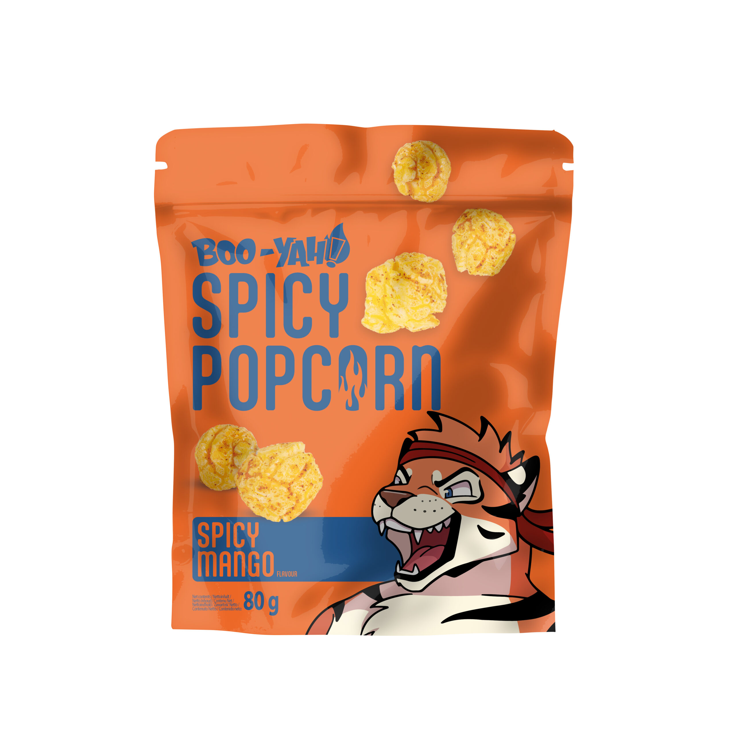 Boo-yah Popcorn Spicy Mango (80 gr)