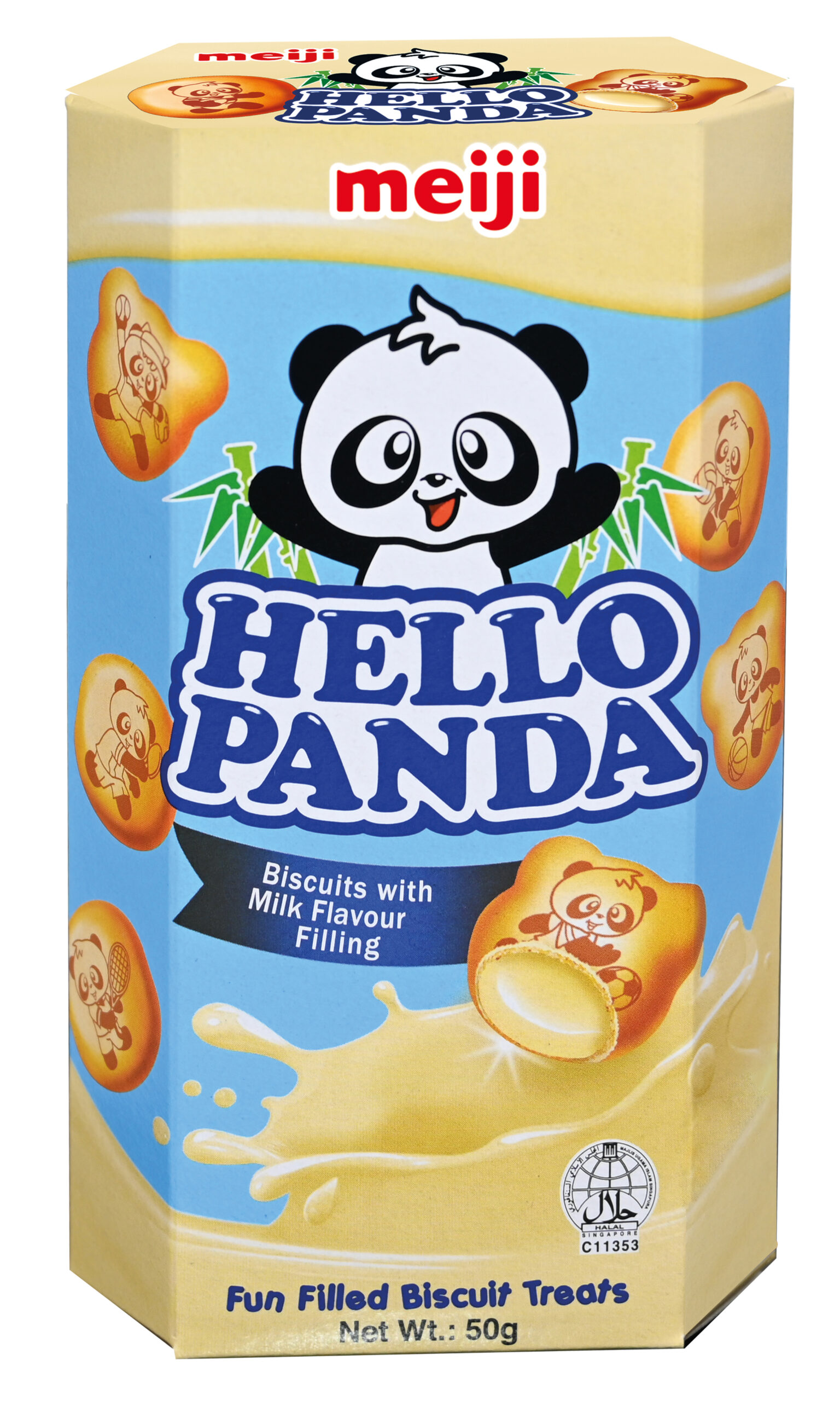 Meiji Hello Panda Melk Koekjes (50 gr)