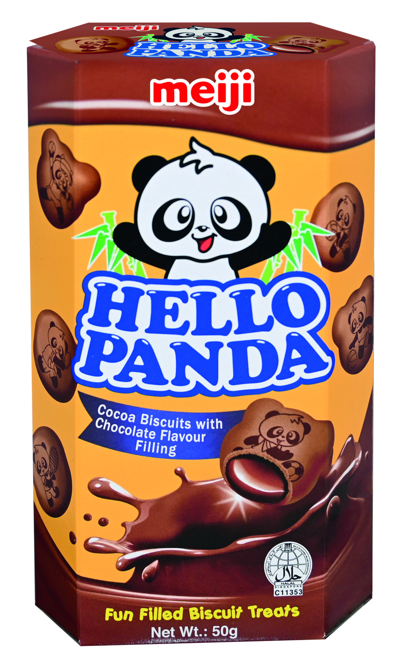 Meiji Hello Panda Double Choco Koekjes (50 gr)