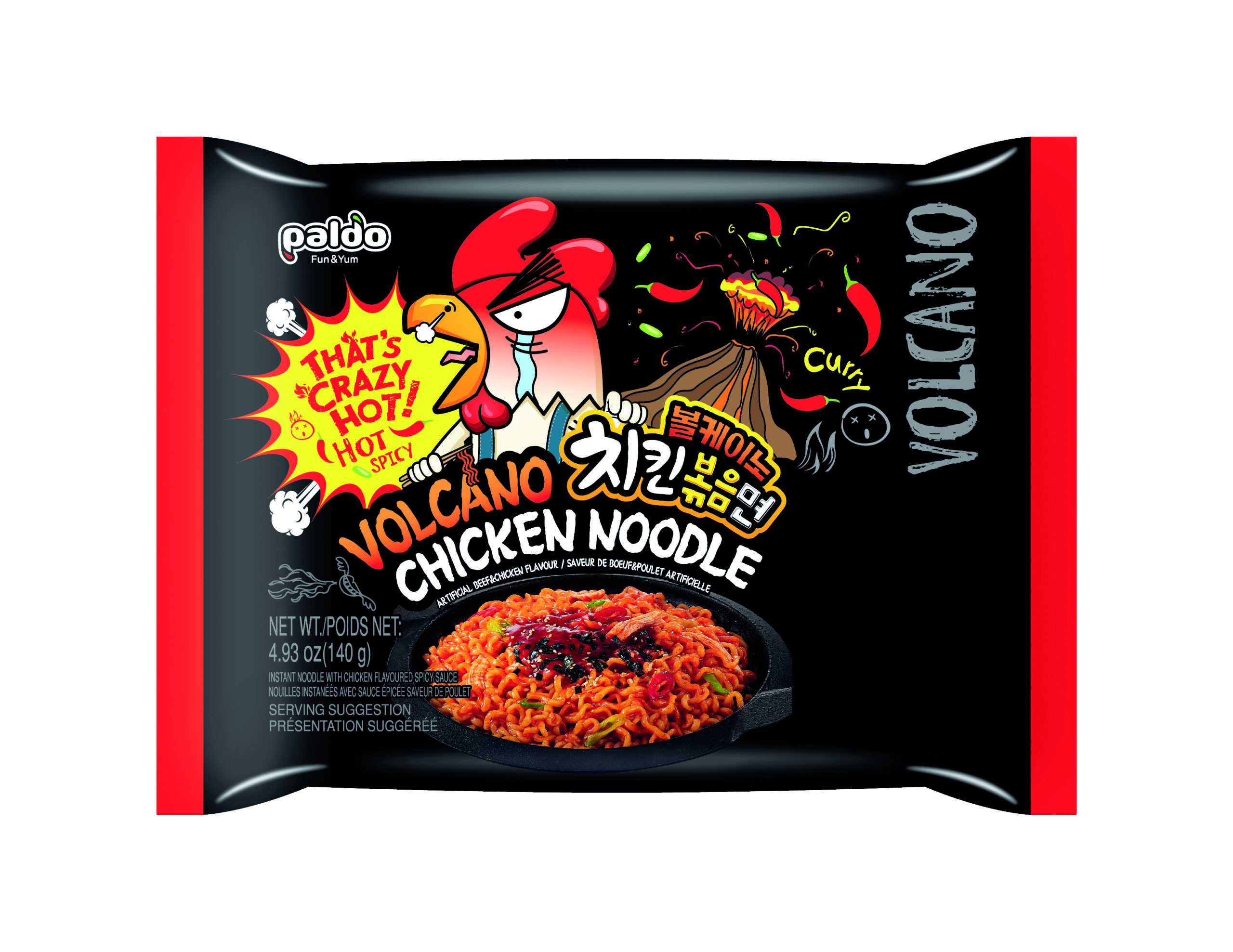 Paldo Volcano Chicken Noodles (140 gr)