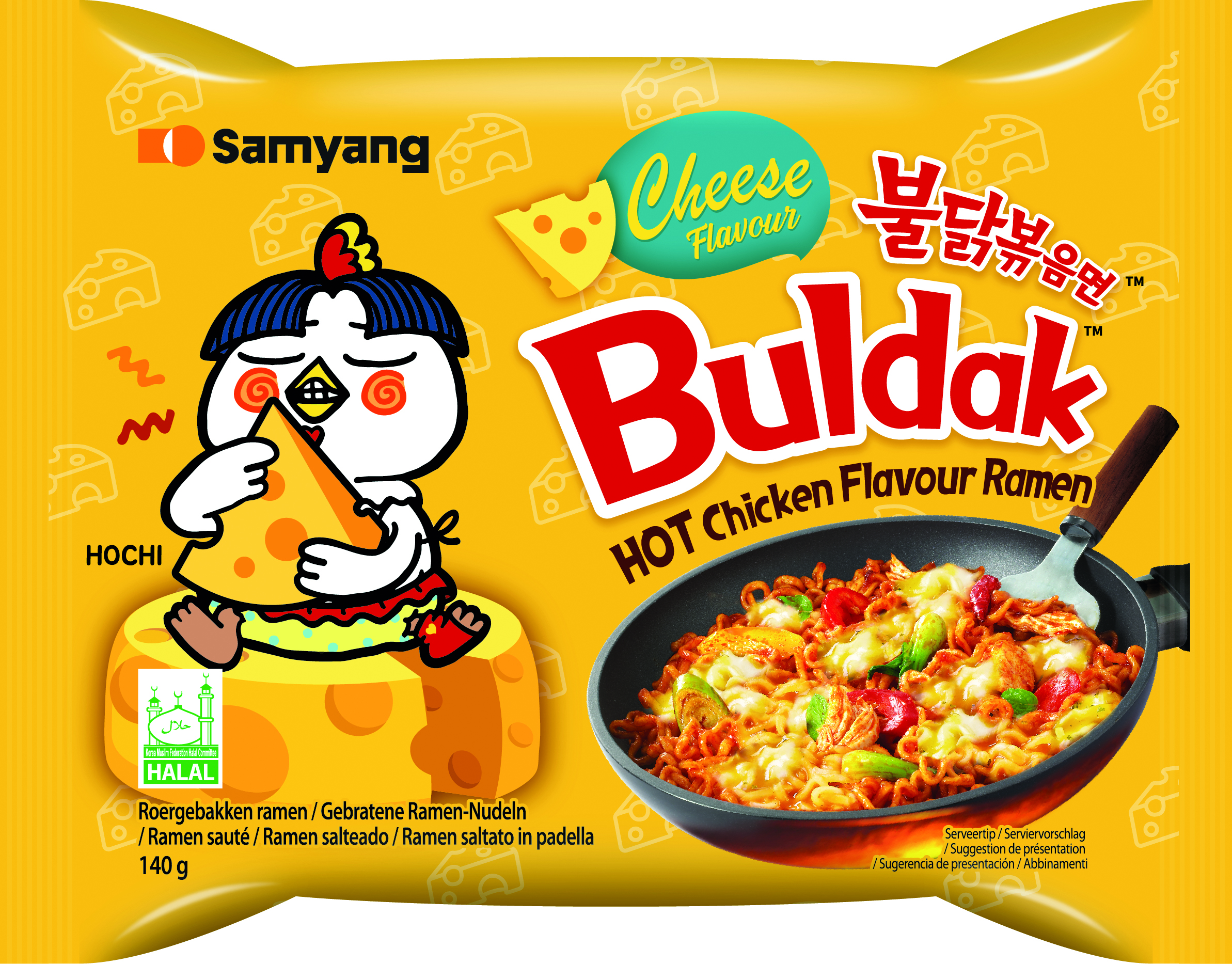 Samyang Buldak Hot Chicken Ramen Cheese (140 gr)