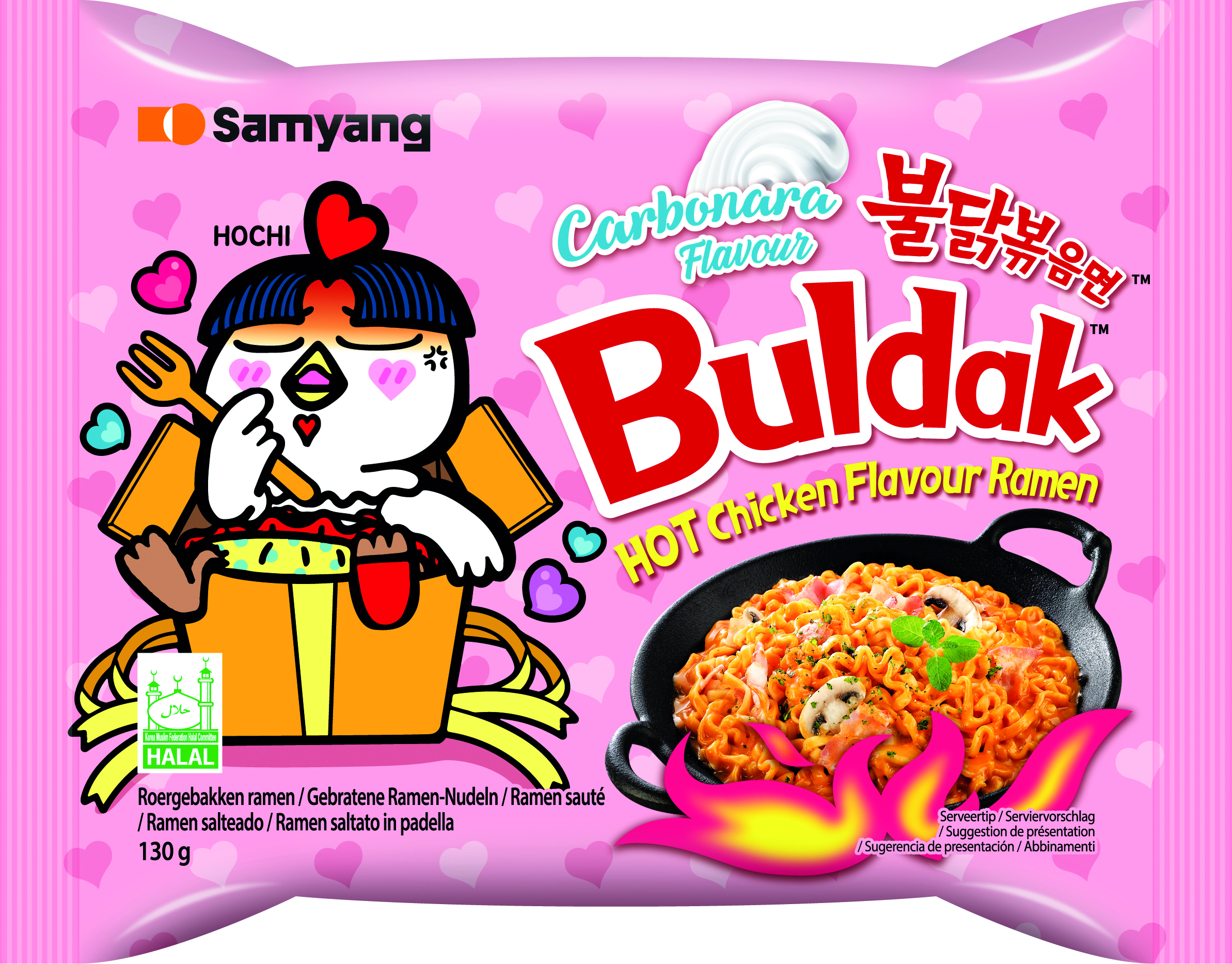 Samyang Buldak Hot Chicken Ramen Carbonara (130 gr)