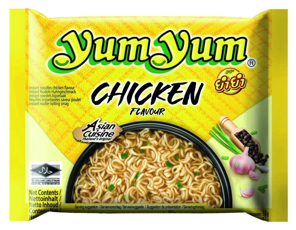 Yum Yum Instant Noedels Kip (60 gr)