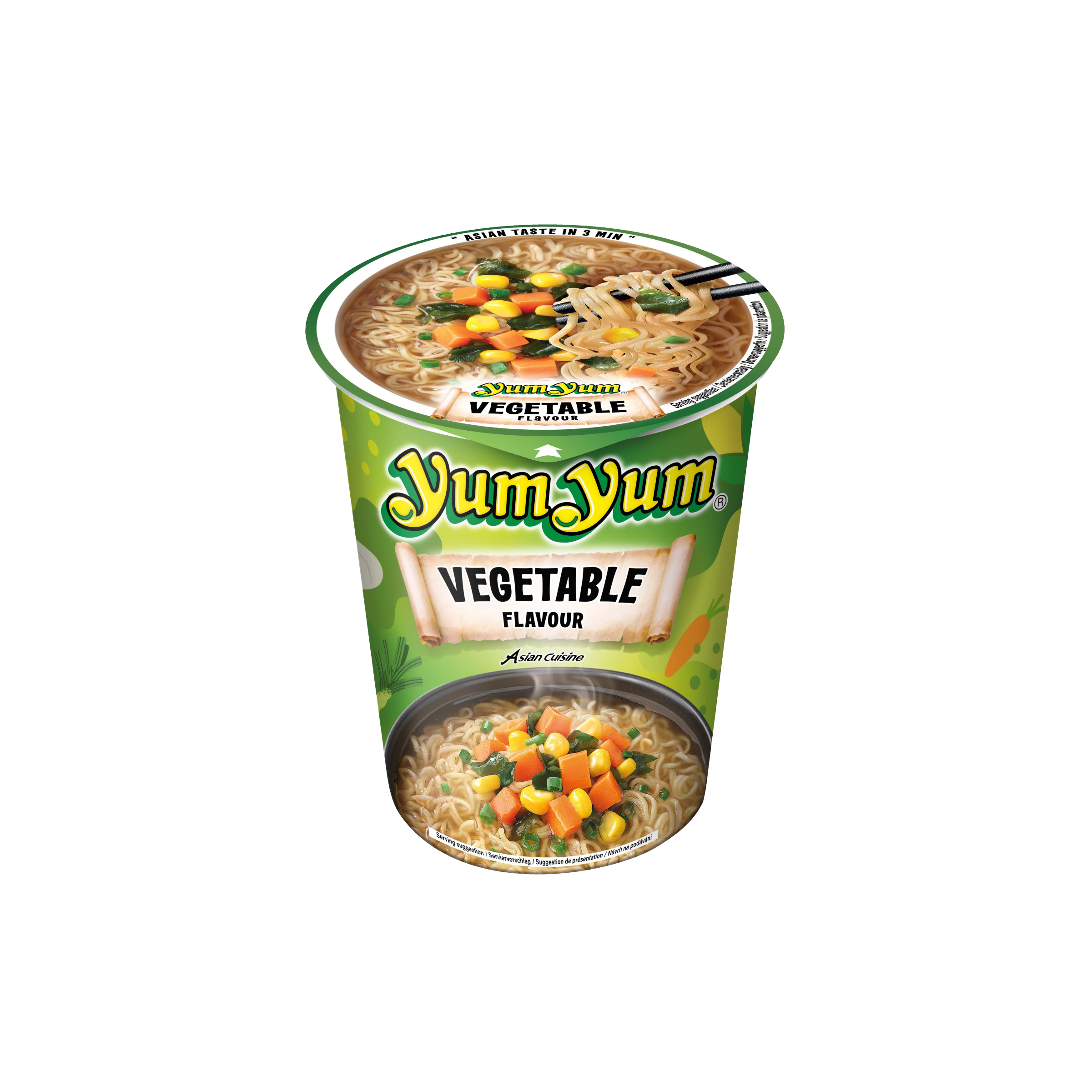Yum Yum Instant Noedels Groente Cup (70 gr)