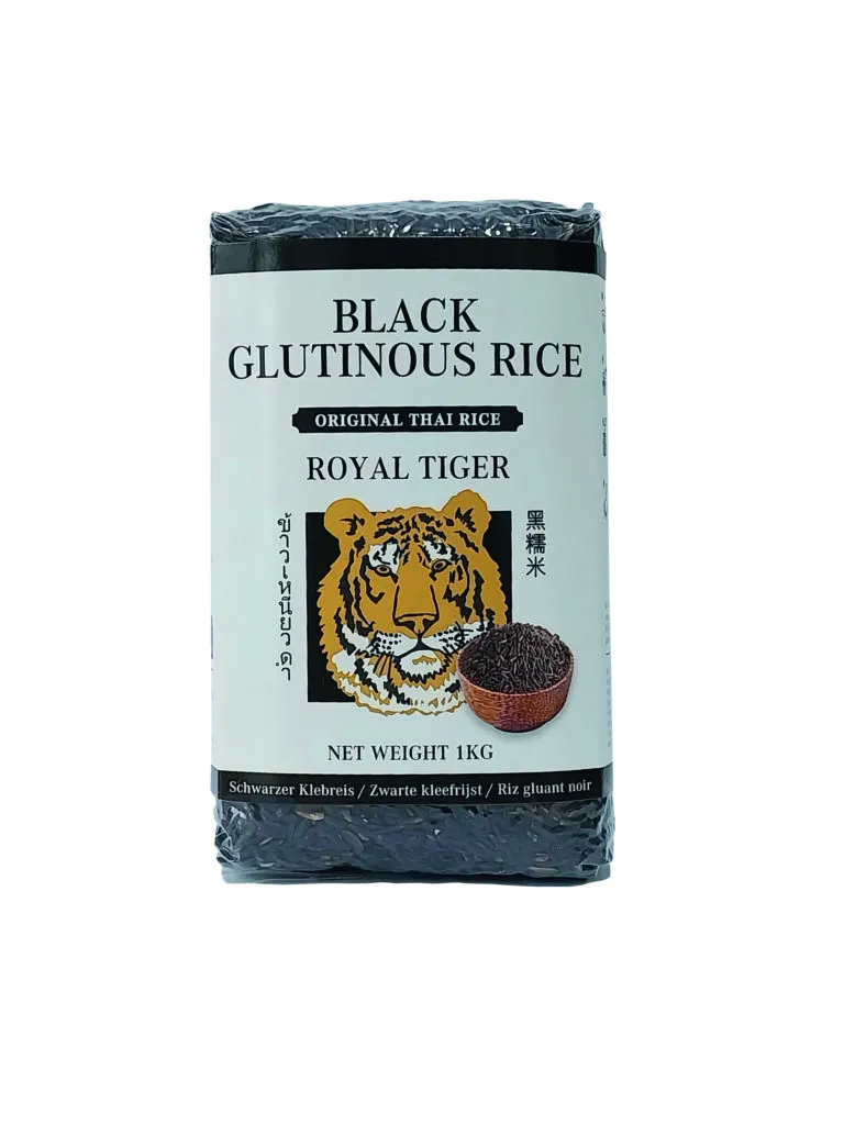 Royal Tiger Zwarte Kleefrijst (1000 gr)