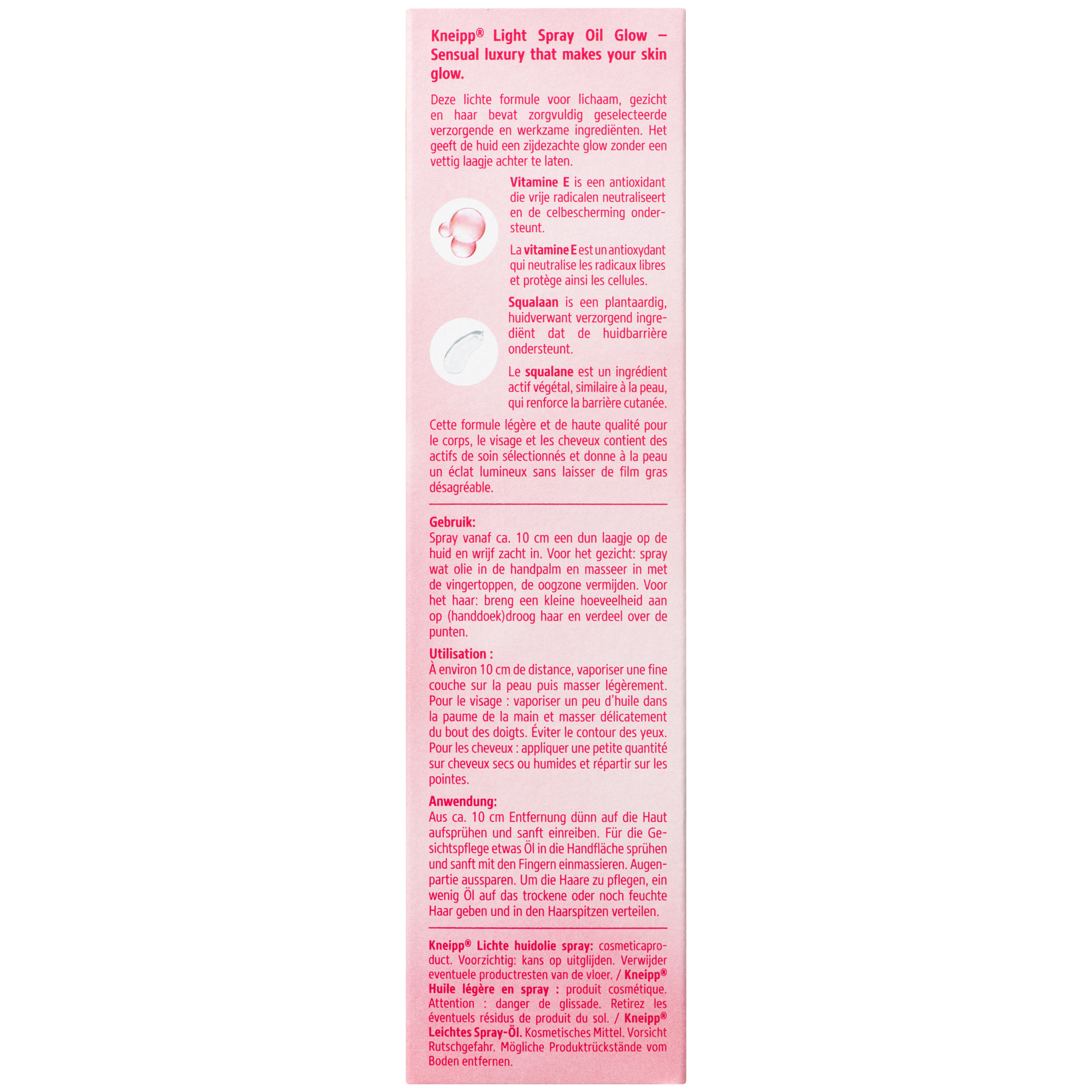 Kneipp Huidolie Glow Light Spray (100 ml) - image 2