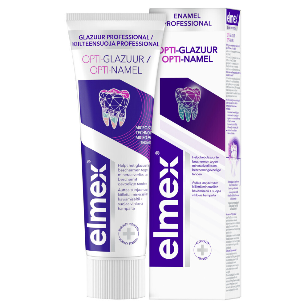 Elmex Tandpasta Professional Opti-glazuur (75 ml)