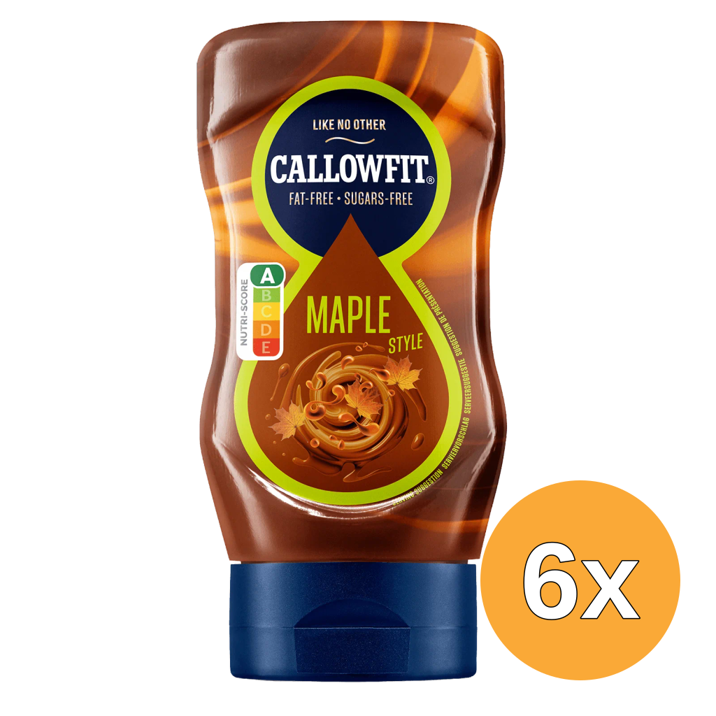 6x Callowfit Maple Style Saus (300 ml)