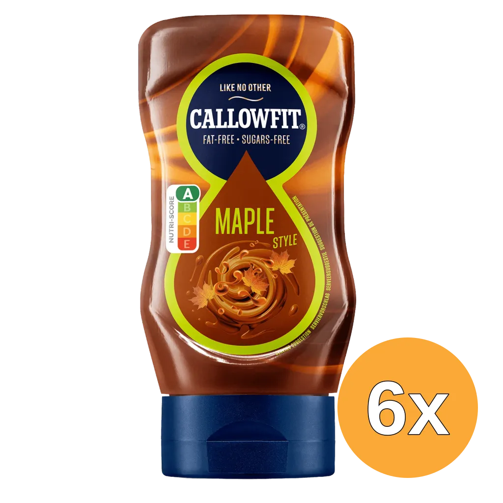 6x Callowfit Maple Style Saus (300 ml)