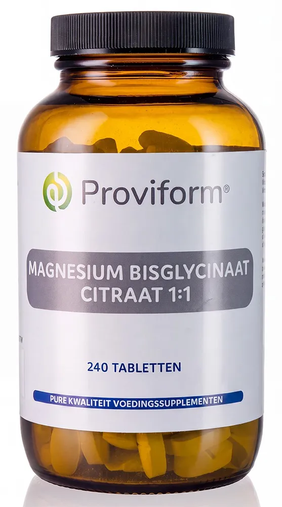 Proviform Magnesium Bisglycinaat Citraat 1:1 (240 tabletten)