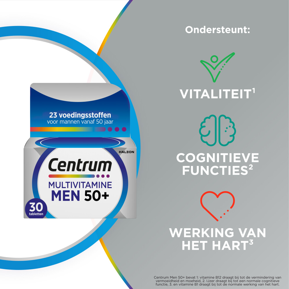 Centrum Men 50 Plus (30 tabletten) - image 2