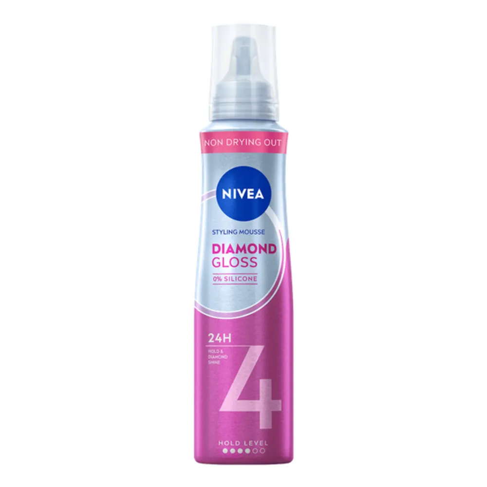 Nivea Hair Mousse Diamond Glos (150 ml)
